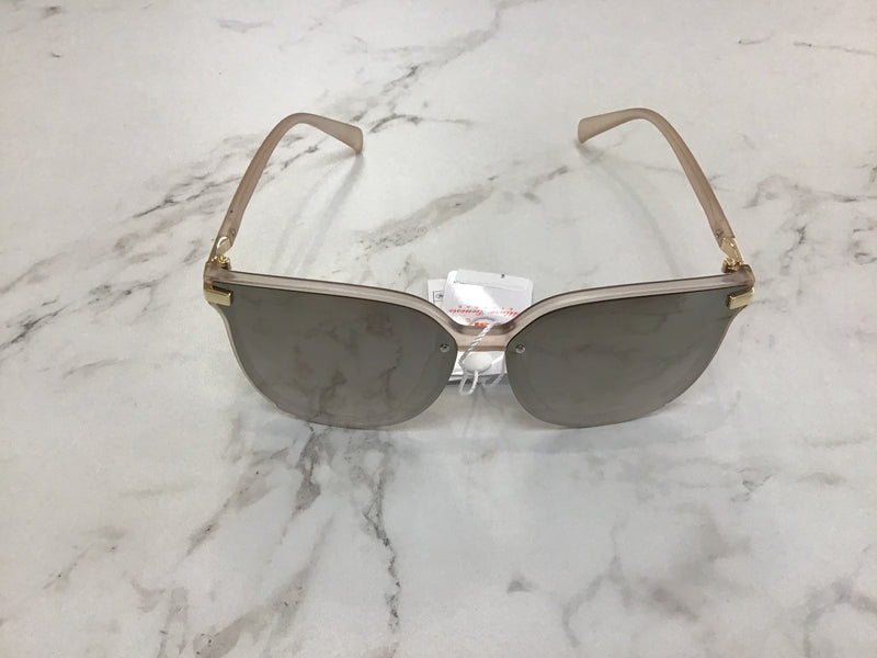 Glitter Detail Square Sunglasses