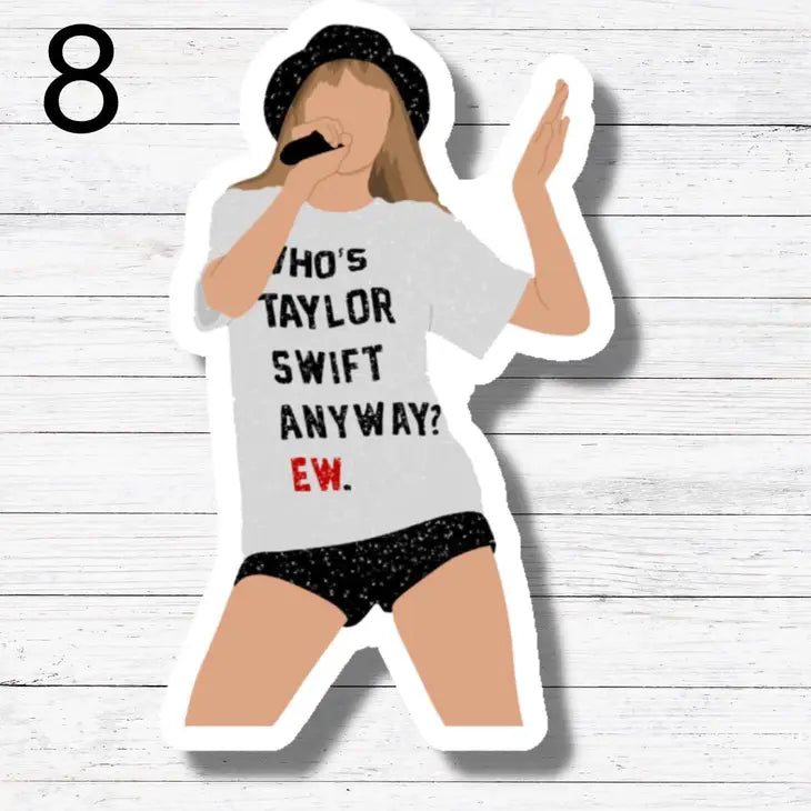 Taylor Swift Red Album Outfit Magnet