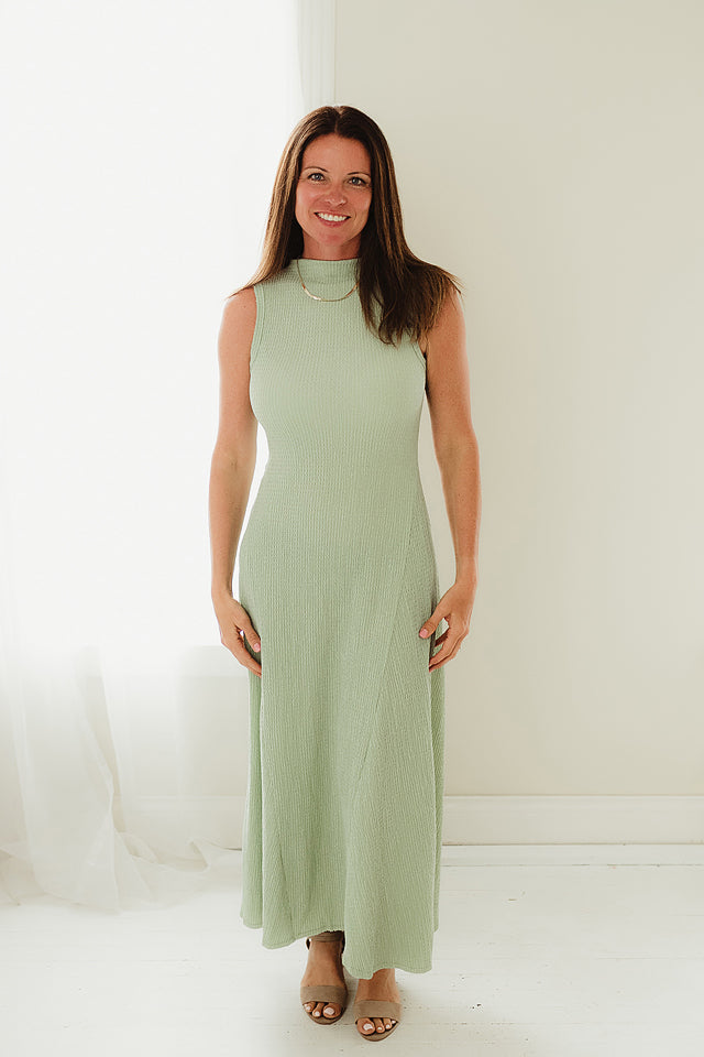 high neck sage green dress Sleeveless L line MOB dress Size:Size UK 16/ US 12 Gothic Black and Champagne women's tiered ruffle dress