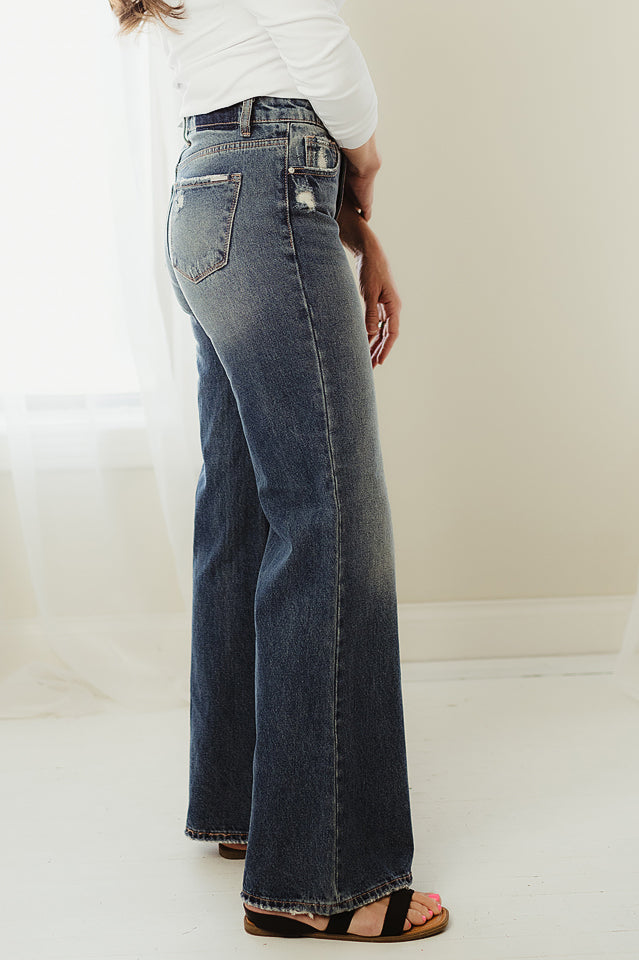 High Rise Relaxed Boot Cut