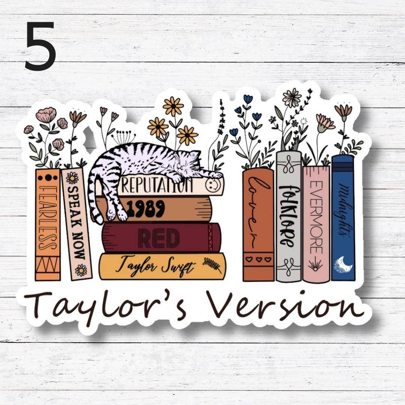 Taylor Swift Albums sticker, Taylor Swift Sticker