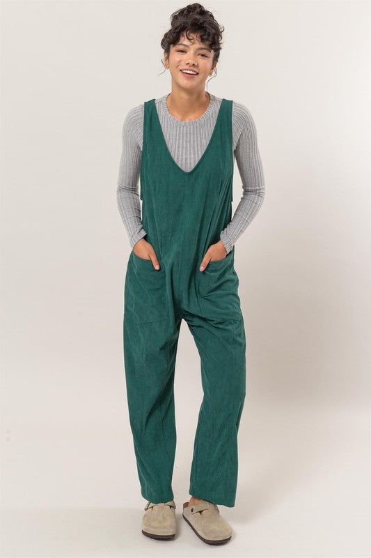 Corduroy Jumpsuit