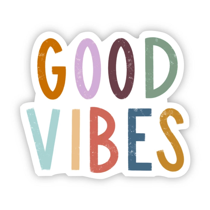 Good Vibes Multicolor Sticker