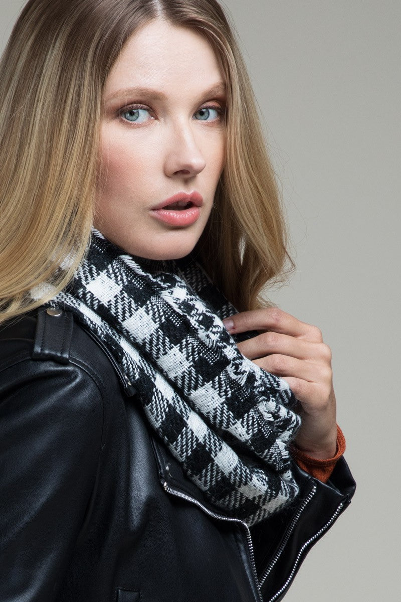 Buffalo Plaid Infinity Scarf