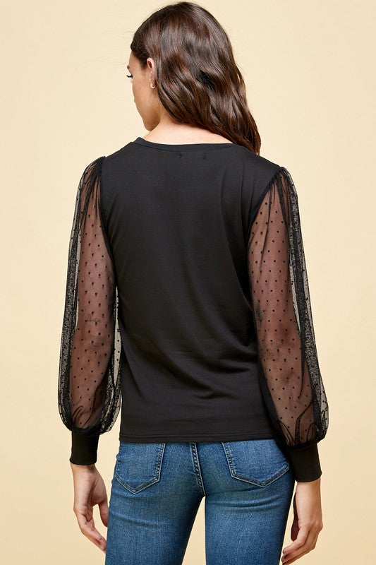 Lace Aura Top
