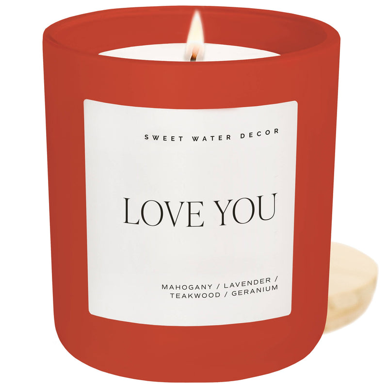 Love You Candle