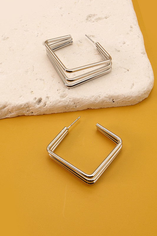 Tri Square Hoops