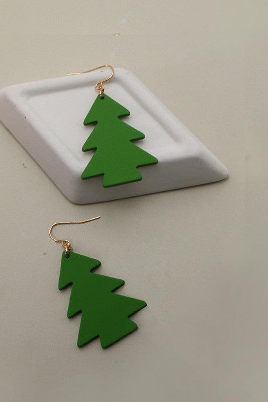 Christmas Tree Earrings