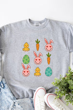 Easter Chart Graphic Sweatshirt