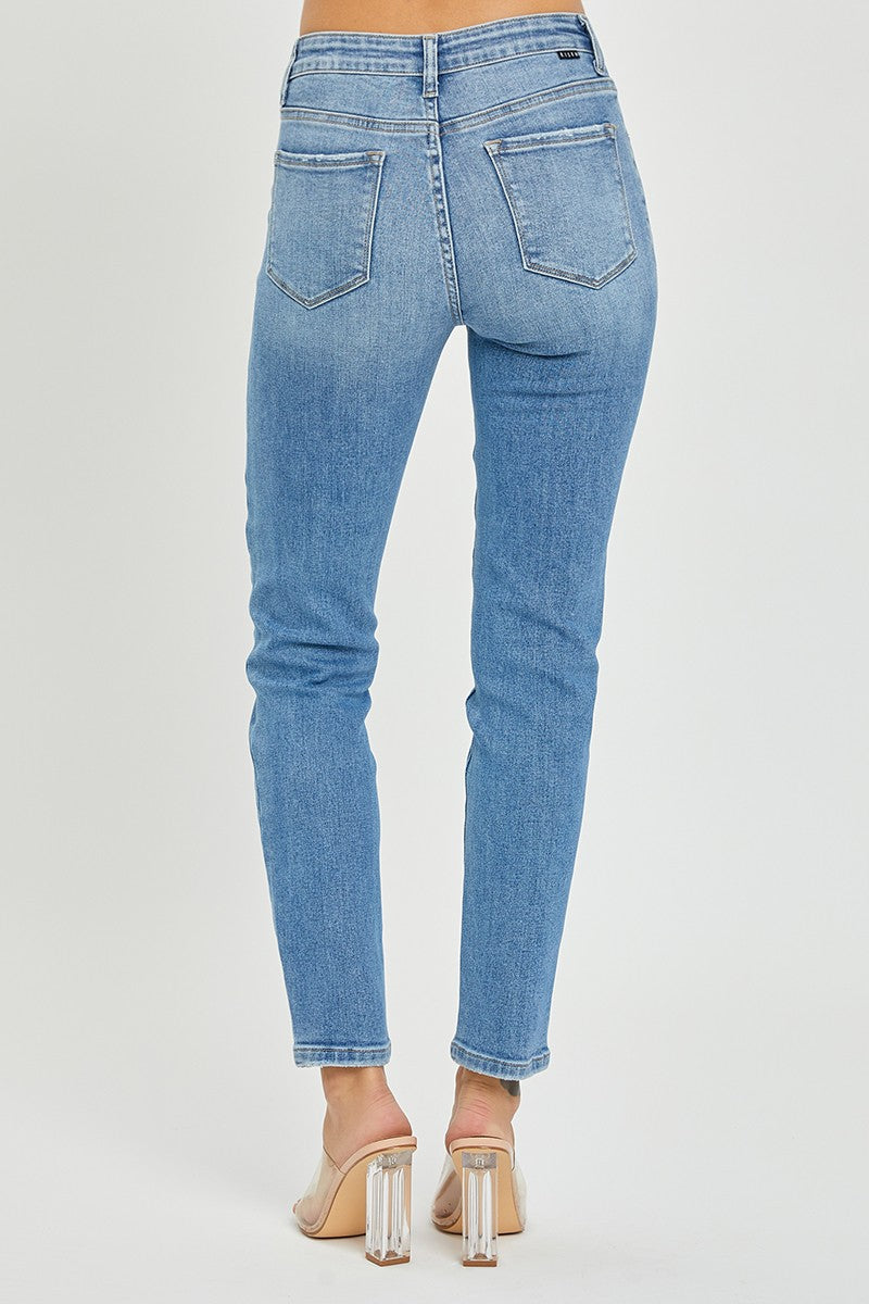 Brenna Mid Rise Relaxed Skinny