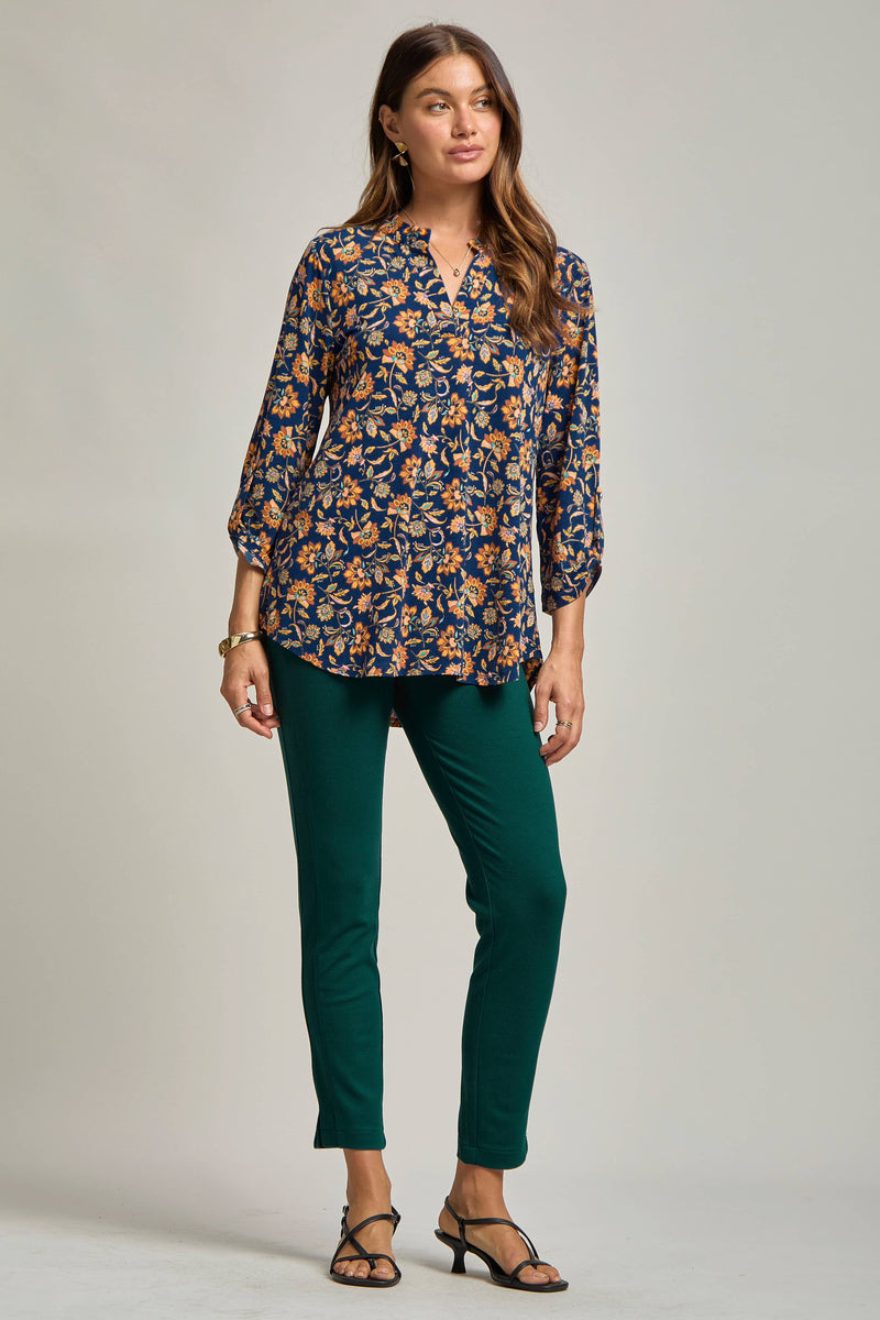 Midnight Bloom Blouse