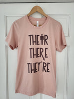 Their There They're Graphic Tee