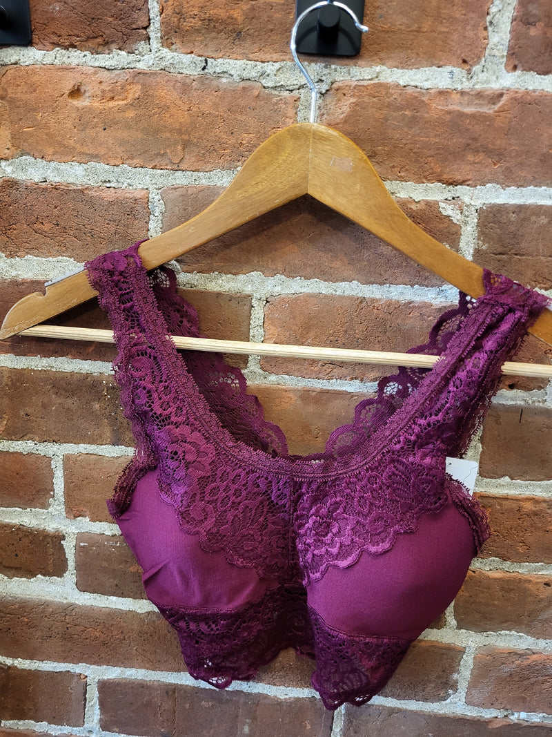 Crochet Lace Bra