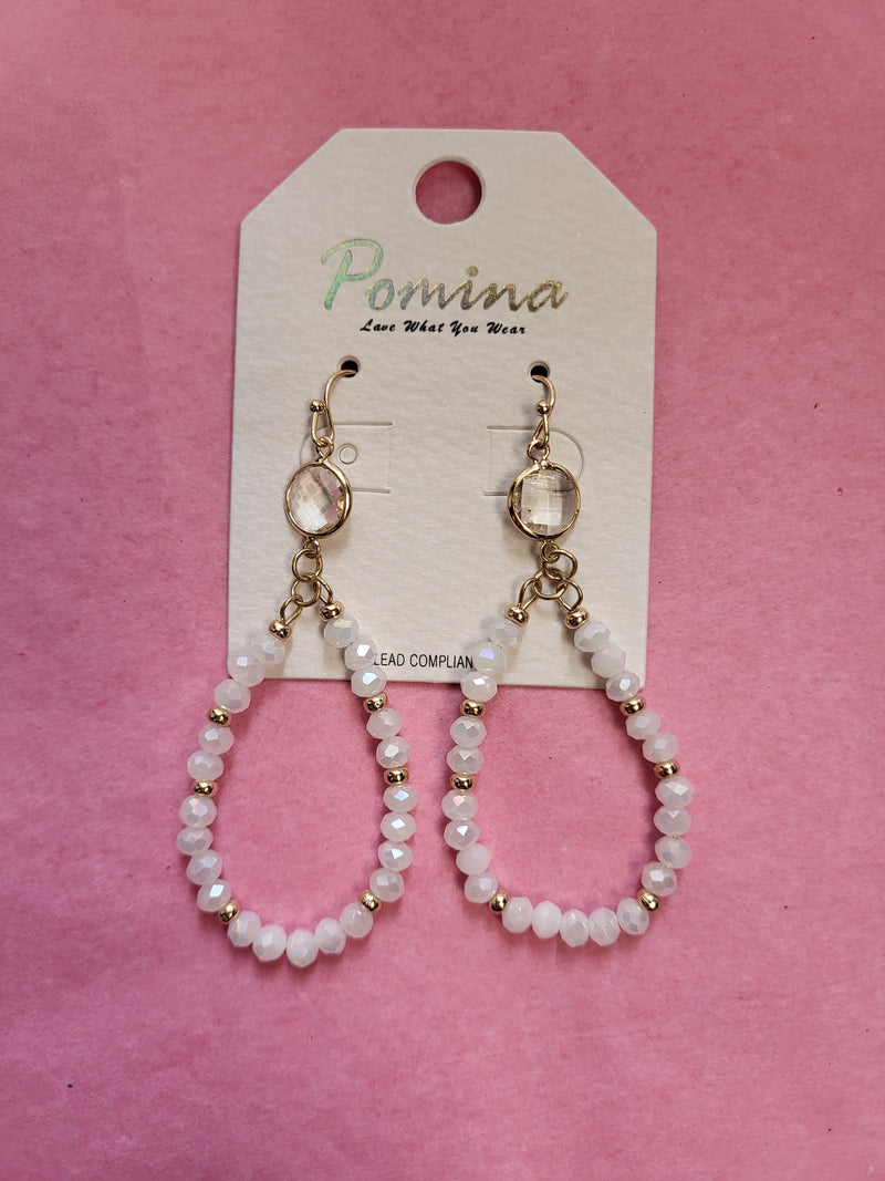 Tear Beaded Earrings