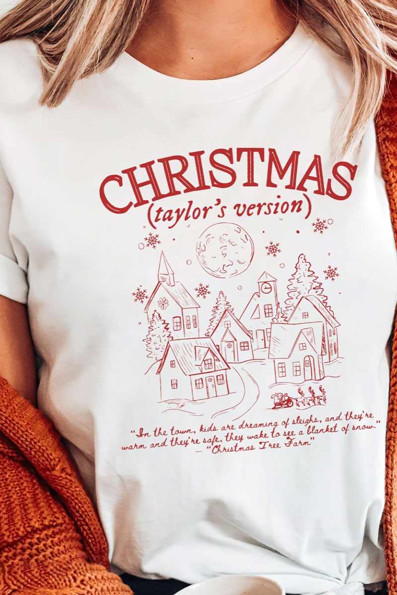 Taylor's Version Christmas Graphic