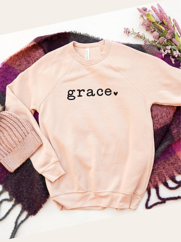 Grace Heart Sweatshirt (PLUS)