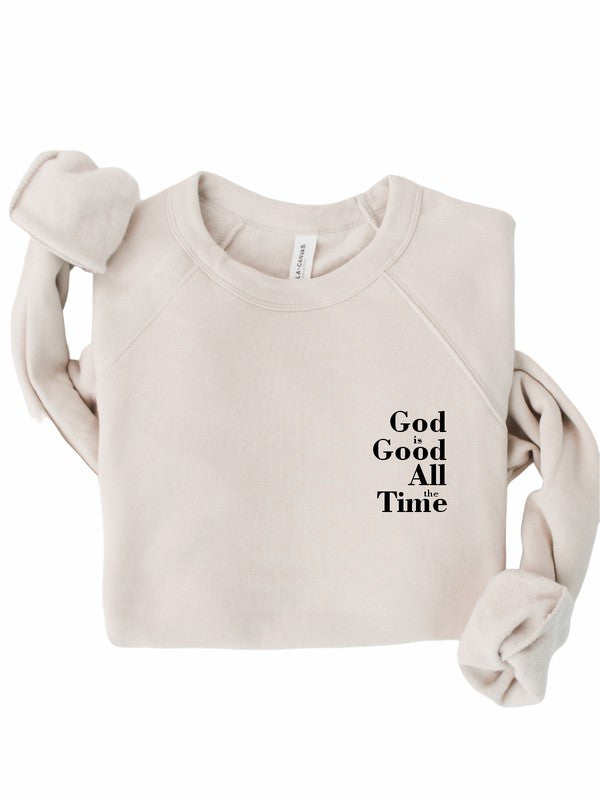 God Is Good Bella Canvas Premium Sweatshirt (PLUS)