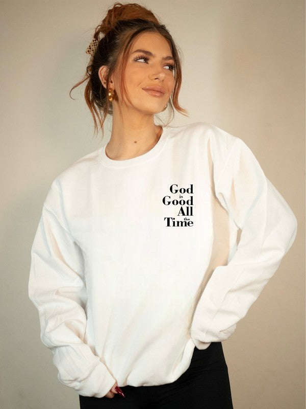 God Is Good Bella Canvas Premium Sweatshirt (PLUS)