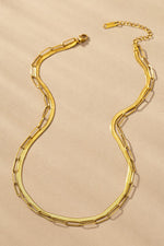 2 Layer Clip Necklace