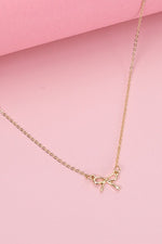 Mini Bow Necklace