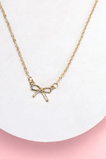 Mini Bow Necklace