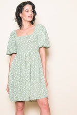 Daisy Floral Smocking Dress