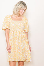 Daisy Floral Smocking Dress