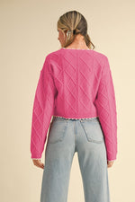 Cable Trim Sweater