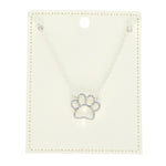 Paw Pendant Necklace