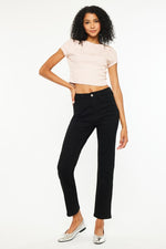 Haley Black Straight Jeans