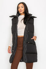 Long Puffer Vest