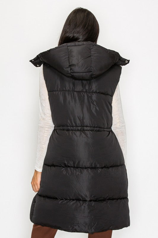 Long Puffer Vest