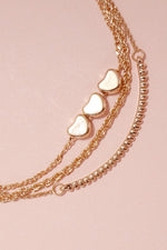 Layer Heart Bracelet