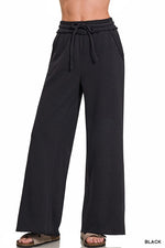 Fleece Wide Leg Sweatpants