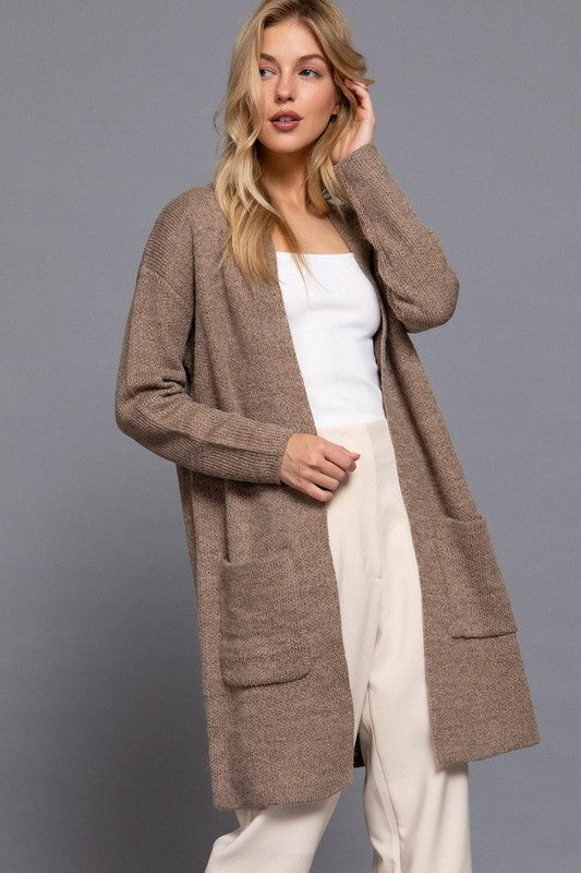 Long Open Sweater Cardigan