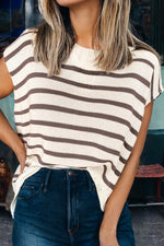 Stripe Side Slit