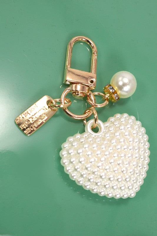 Puffy Heart Keychain