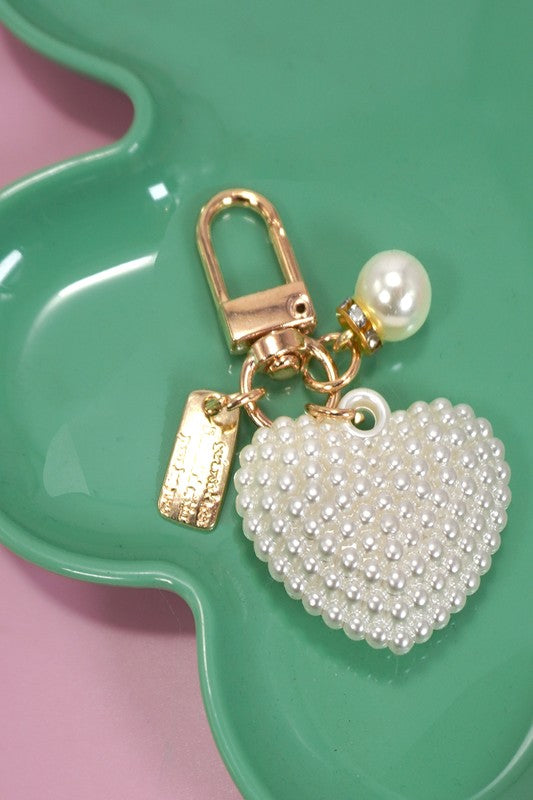 Puffy Heart Keychain