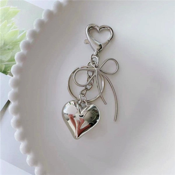 Charm Bow Heart