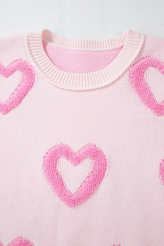 Heart Bubble Sweater