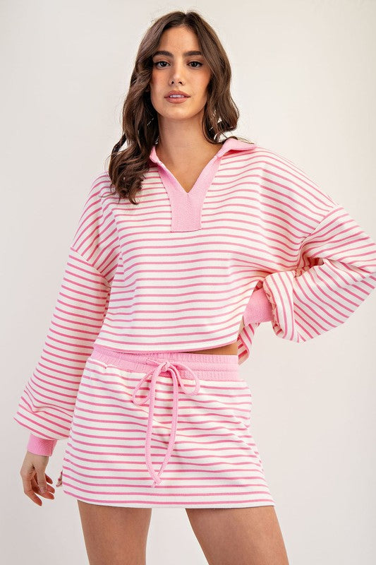 Sweet Stripe Breeze Top