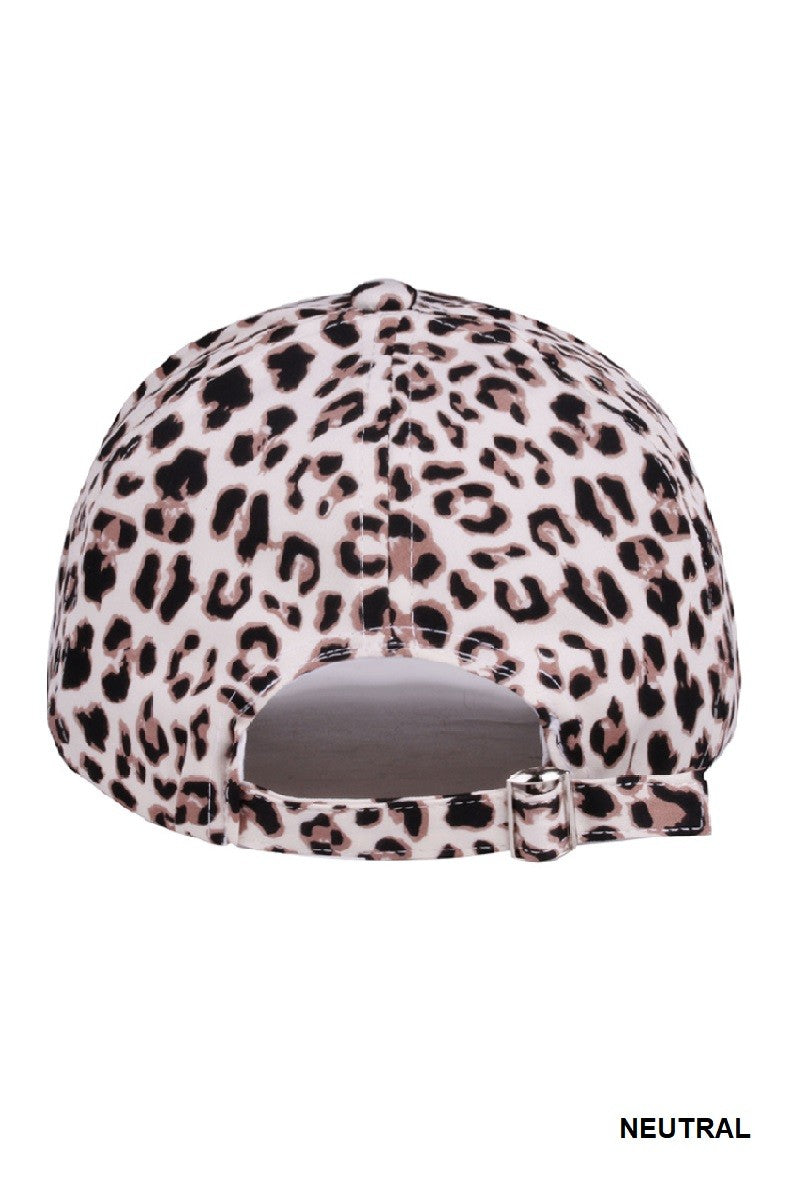 Leopard Baseball Cap