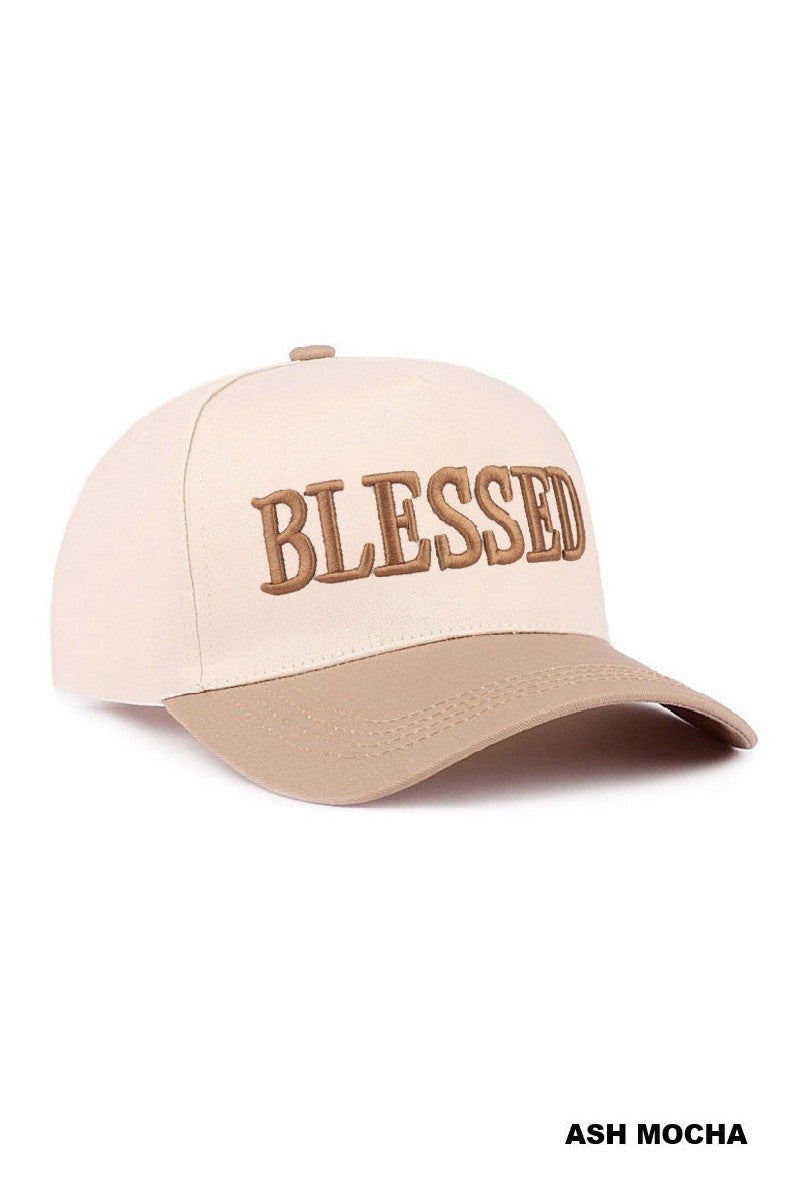 Ash Mocha Blessed Hat – Ella Mae's Boutique