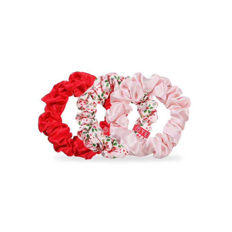 Silk Hair Scrunchies | Large | Blushmas