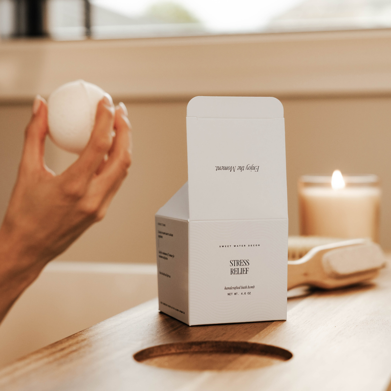 Bath Bomb: Stress Relief