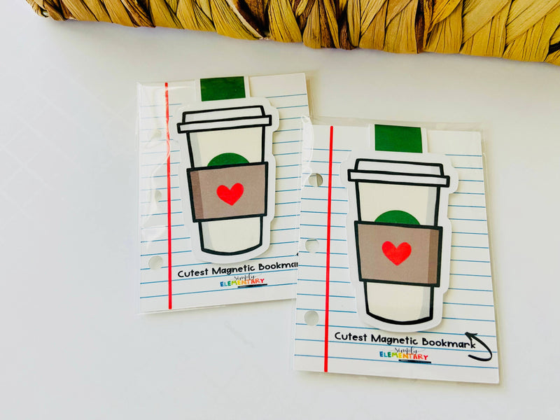 Coffee Lover - Magnetic Bookmark