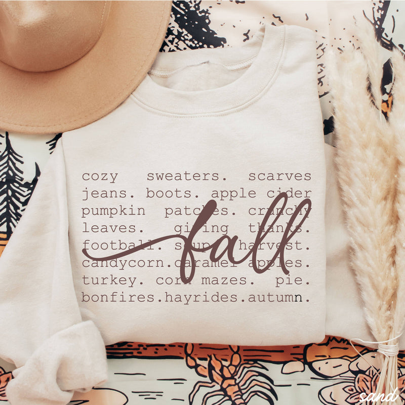 Fall Favorites Crewneck