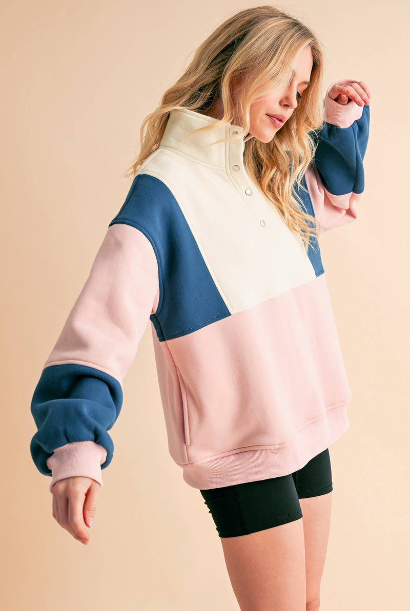 Bold Colorblock Pullover