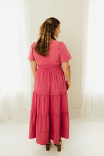 Pintuck Maxi Dress