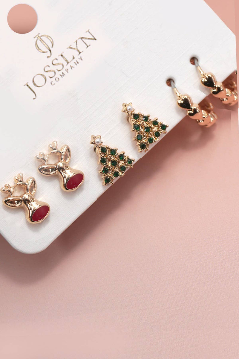Christmas Stud Set